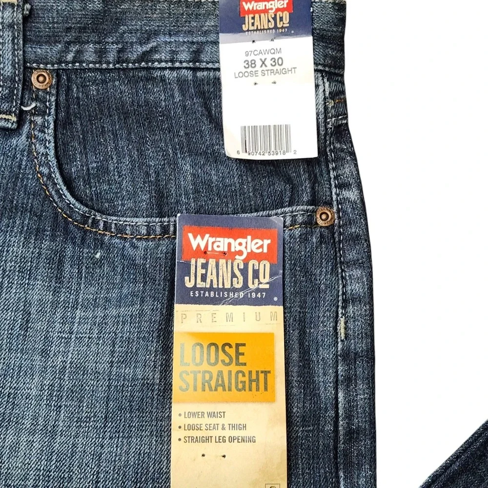Wrangler Jeans Loose Straight Size‎ 38x30
